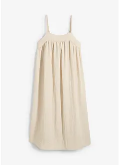 Robe à fines bretelles en viscose mélangée, bonprix