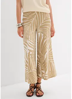Jupe-culotte fluide en viscose mélangée, bonprix