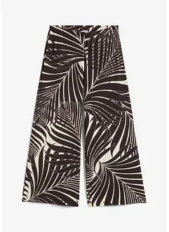 Jupe-culotte fluide en viscose mélangée, bonprix