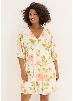 bedrucktes Tunika-Kleid aus fließender Viskose, bonprix