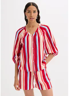 Bluse aus strukturierter Viskose, bonprix