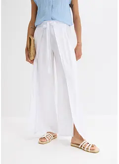Palazzo-Hose aus fließendem Viskose-Mix, bonprix