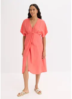 Robe-tunique en viscose froissée, bonprix