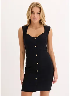 Robe courte à épaulettes, bonprix