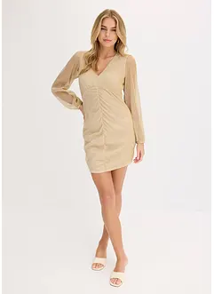 Minikleid mit Raffung, bonprix