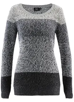 Pullover mit Streifenmuster, bonprix