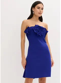Bandeau-Kleid aus fester Scuba-Qualität, bonprix