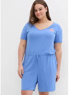 Jersey-Jumpsuit aus fließendem Viskose-Mix, bonprix