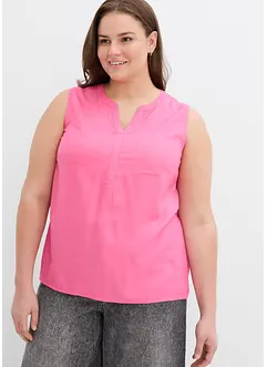 Blouse sans manches en viscose fluide, bonprix