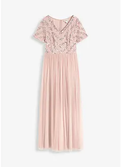 Maxikleid mit Paillettenstickerei, bonprix