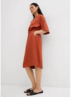 Kaftan-Kleid aus feiner Viskose, bonprix