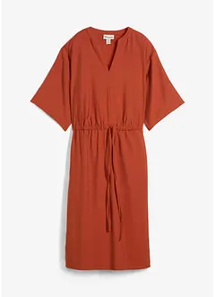 Kaftan-Kleid aus feiner Viskose, bonprix