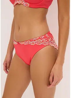 Slip mit filigraner Spitze (2er Pack), bonprix