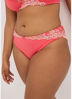 Lot de 2 slips à dentelle fine, bonprix