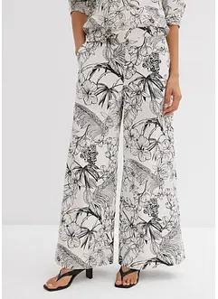 Pantalon fluide et large 100% coton, bonprix