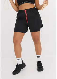 Short de sport 2-en-1 ultra-léger, bonprix