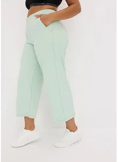 Pantalon de sport longueur mollet et jambes larges, bonprix