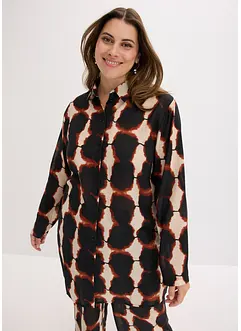 Blouse longue à imprimé batik, bonprix