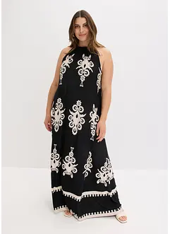 Robe imprimée en jersey viscose extensible, bonprix