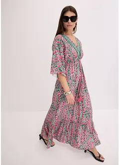 Robe longue et imprimée en viscose fluide, bonprix