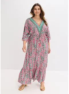 Robe longue et imprimée en viscose fluide, bonprix