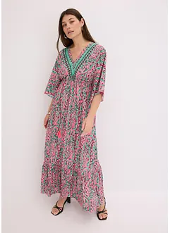 Robe longue et imprimée en viscose fluide, bonprix