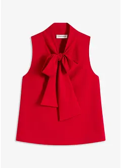 Top avec col à lavallière, bonprix