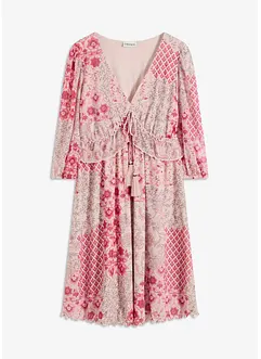 bedrucktes Mesh-Tunika-Kleid, bonprix