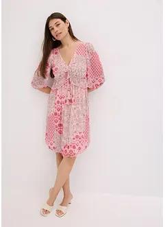 bedrucktes Mesh-Tunika-Kleid, bonprix
