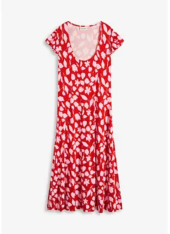 bedrucktes Jerseykleid aus softem Viskose-Mix, bonprix