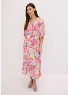 Robe à dentelle en jersey viscose extensible, bonprix