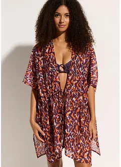 Kimono de plage avec détail à nouer, bonprix