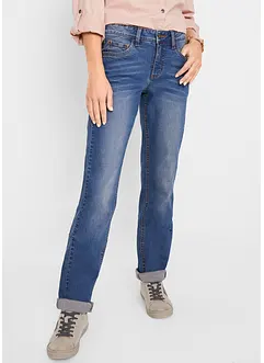 Straight-Jeans Mid Waist, Stretch, bonprix
