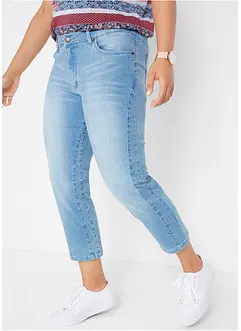 Slim-Fit-Jeans Mid Waist, cropped, bonprix