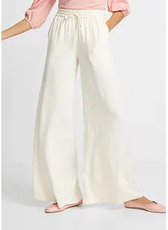 Marlenehose aus leicht glänzender Viskose, bonprix