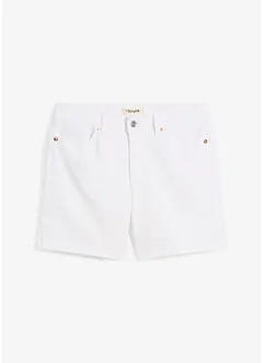 Bermuda en jean taille mi-haute, peu extensible, bonprix