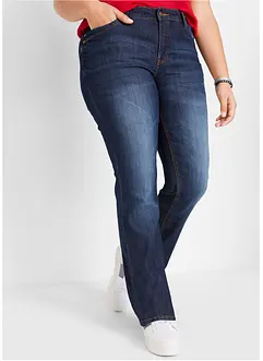 Bootcut-Jeans Mid Waist, Komfort-Stretch, bonprix