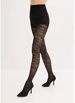 Collant 70 den en dentelle, bonprix