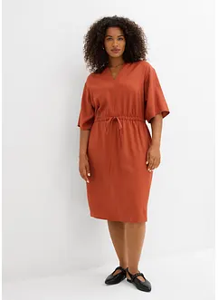 Robe caftan en fine viscose, bonprix