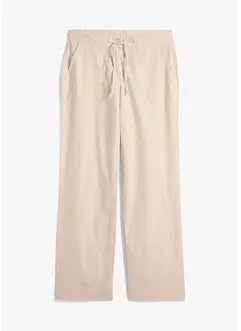 Leinen-Hose mit weitem Bein, bonprix
