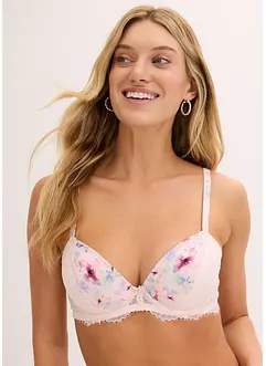Soutien-gorge à coques avec imprimé brillant, bonprix