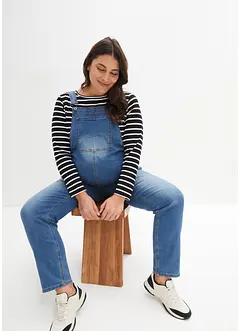 Umstands-Latzhose, Straight Leg, bonprix