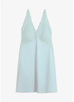 Negligé mit glänzendem Material, bonprix