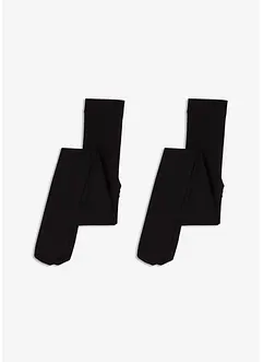 Thermo Fleece Strumpfhose 140den (2er Pack), bonprix