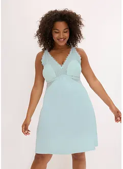 Negligé mit glänzendem Material, bonprix