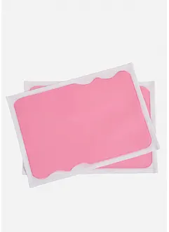 Lot de 2 sets de table en coton avec bordure contrastante, bonprix