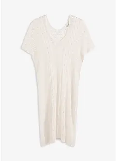 Strandkleid in Häkeloptik aus fließender Viskose, bonprix
