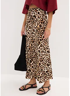 Jupe midi en viscose fluide, bonprix