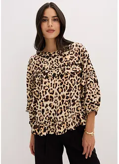 Blouse en fine viscose mélangée, bonprix