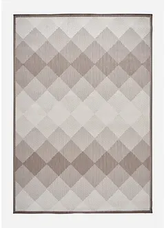 Tapis intérieur et extérieur réversible à motif graphique, bonprix